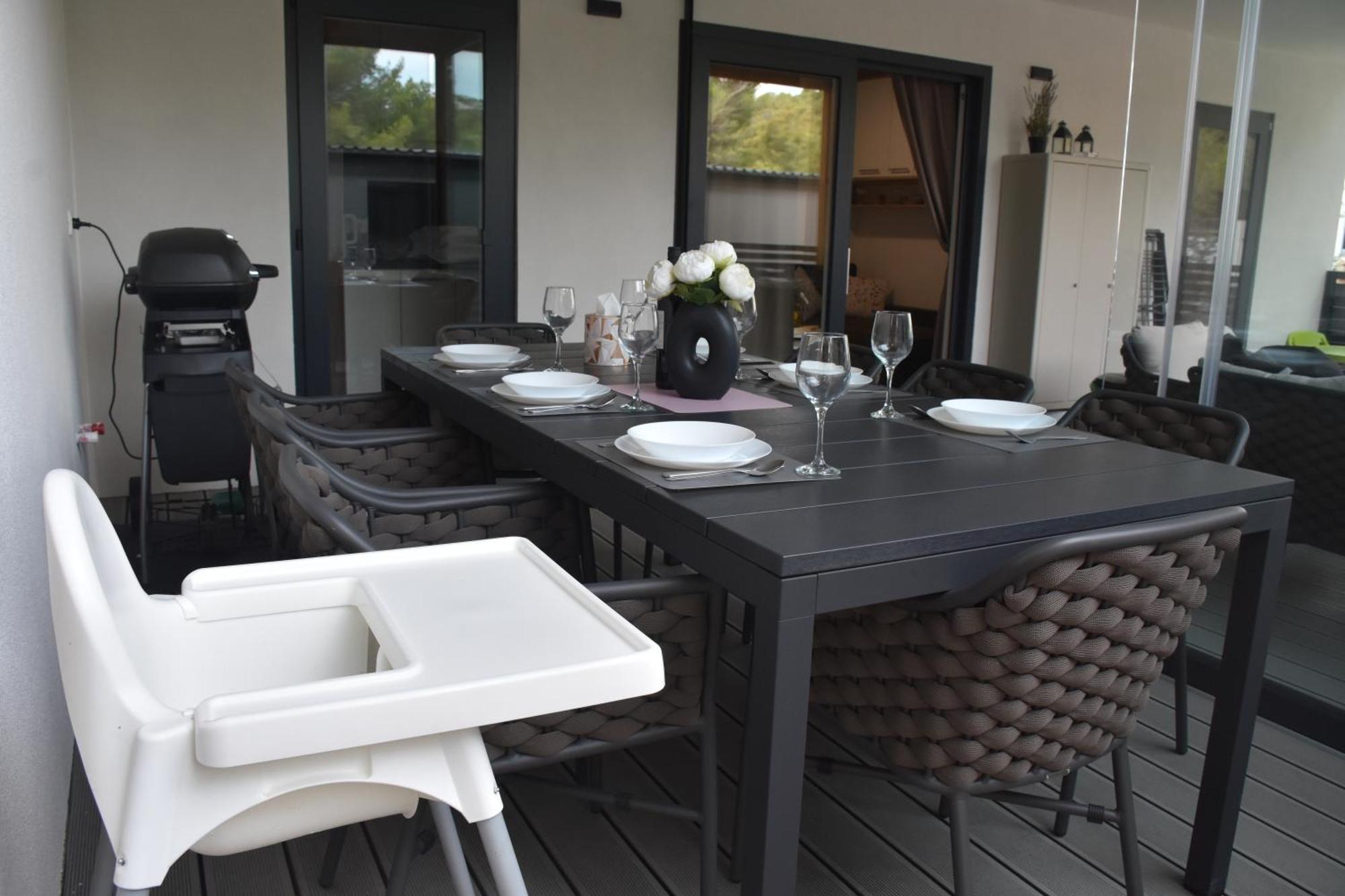 Oremore - Premium Mobile Home - Oaza Mira Camping, 德拉格 外观 照片