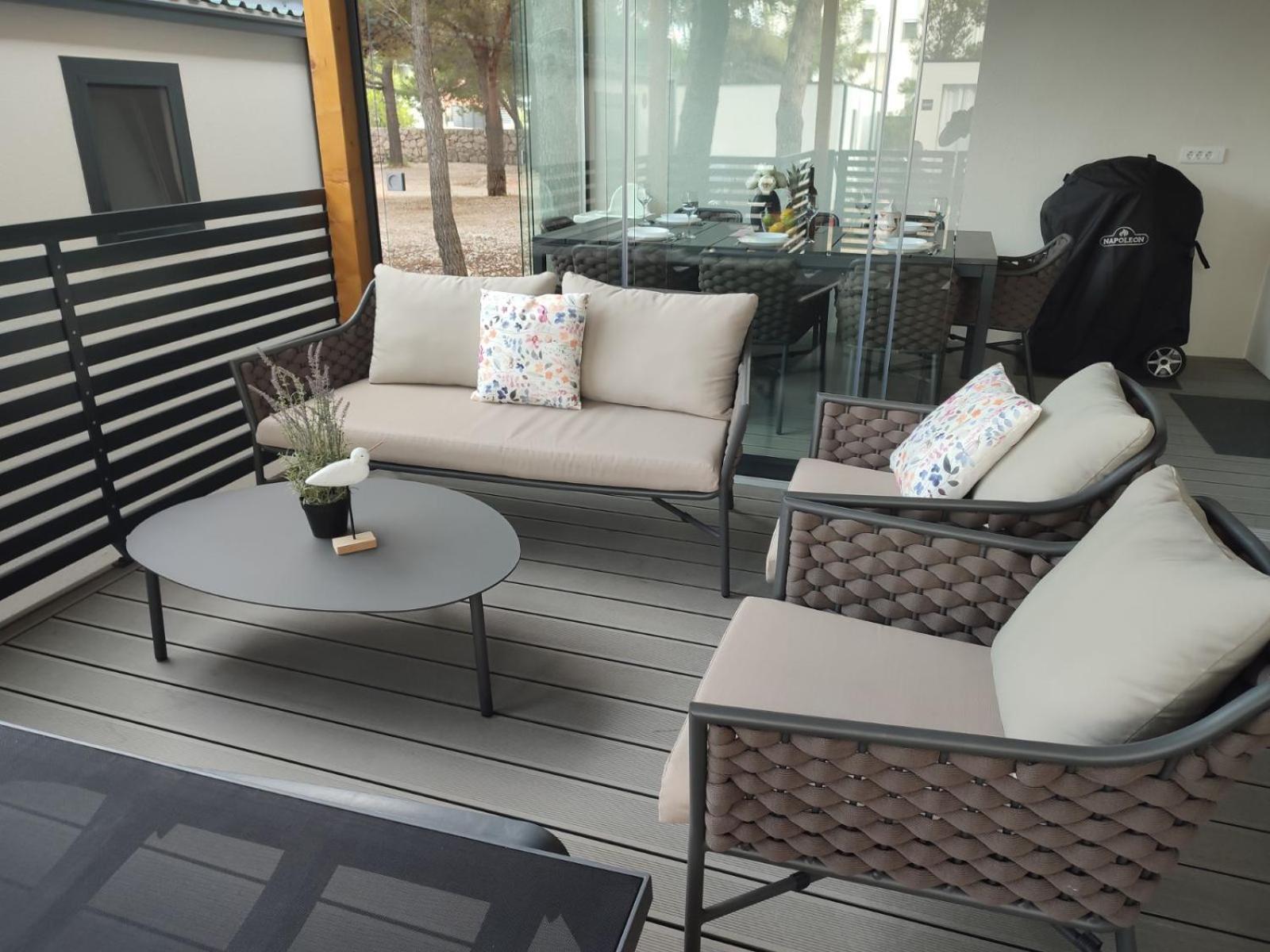 Oremore - Premium Mobile Home - Oaza Mira Camping, 德拉格 外观 照片